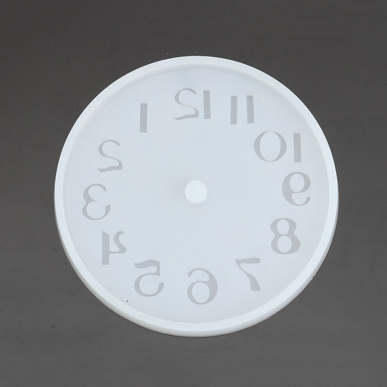 Silicone Mould for Resin Clock Face Etsy