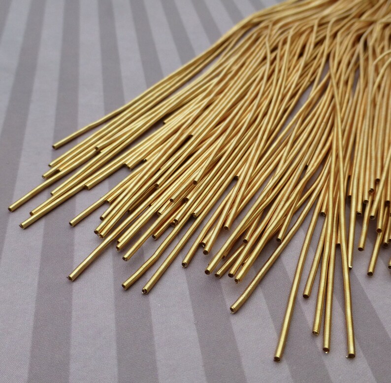 0.9mm Medium French Wire Gold Colour Gimp Bullion Wire Etsy