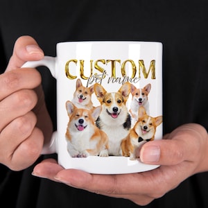 Personalized Pet Mug: Custom Dog Photo Gift