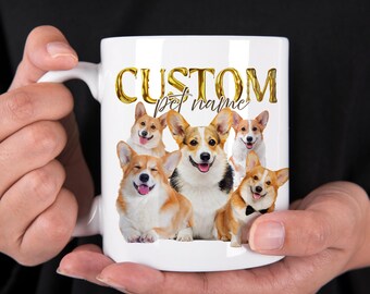 Personalized Pet Mug: Custom Dog Photo Gift