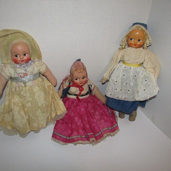 Vintage Cloth Doll Etsy