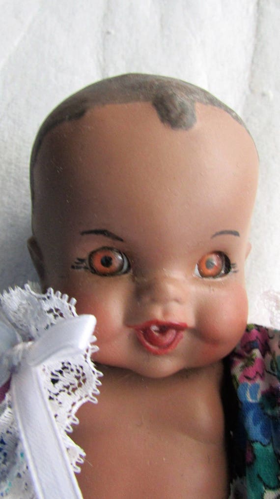 black bisque baby doll