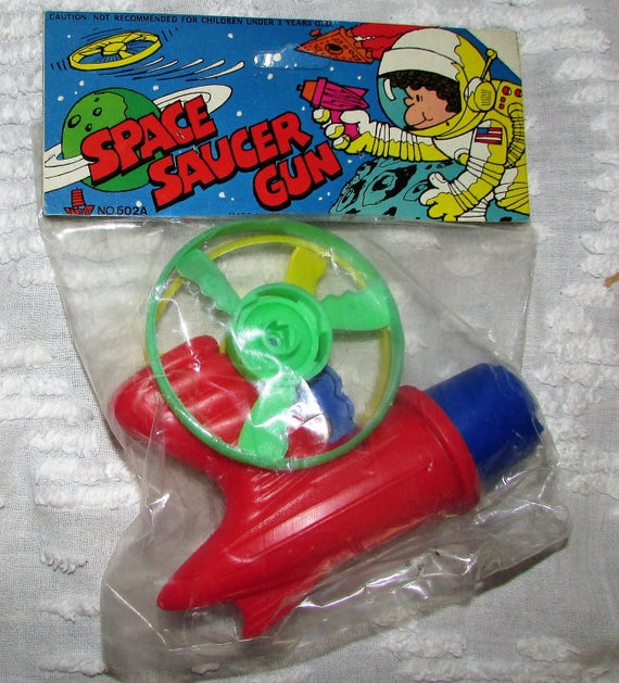 vintage flying saucer toy