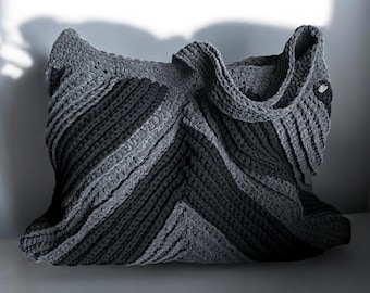 Crochet shoulder bag, winter crochet bags, handbags, crochet chic