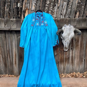 Peignoir turquoise store