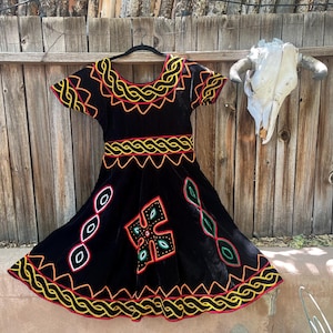 Vintage Bamenda Toughu Dress | Cameroonian Traditional Women&#39;s Dress |  African Style S/M