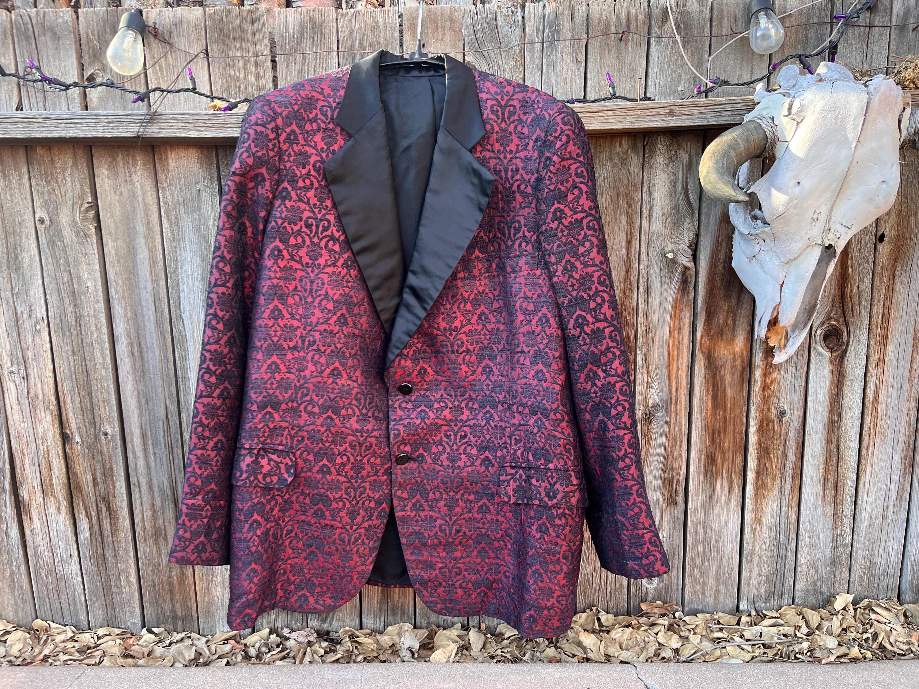 1960s Smoking Jacket - Etsy