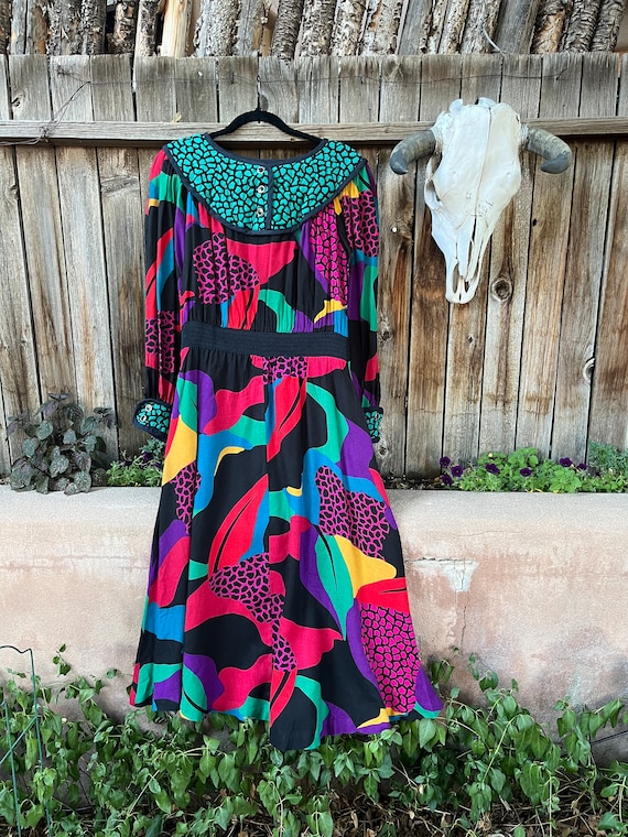 70s 80s jeanne marc dress ワンピース