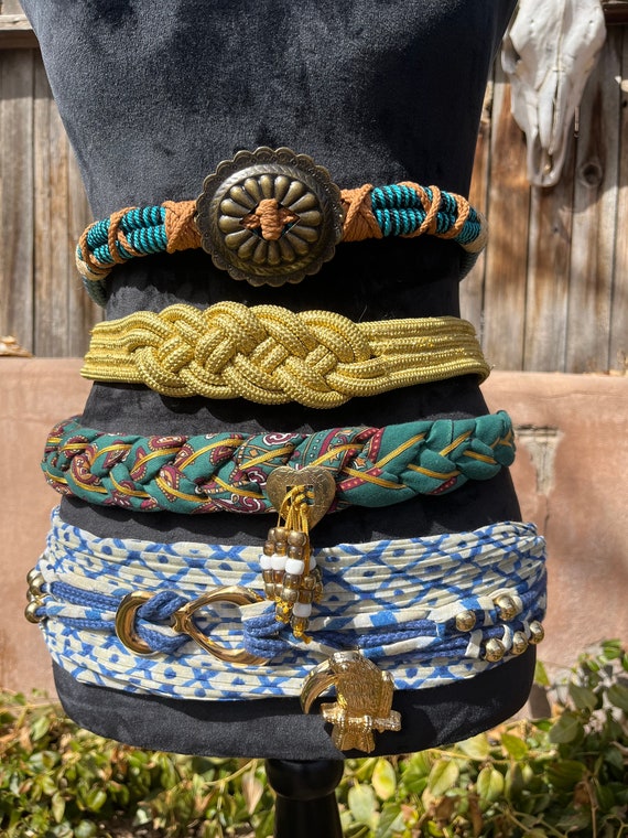 Vintage Belt Collection From 60s - 80s Retro Accessories - Etsy