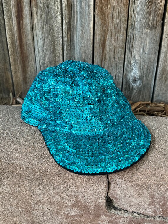 Vintage Sequined Baseball Cap Razzle Dazzle Sequin Lace Fashion Baseball Cap for Women  main image 4