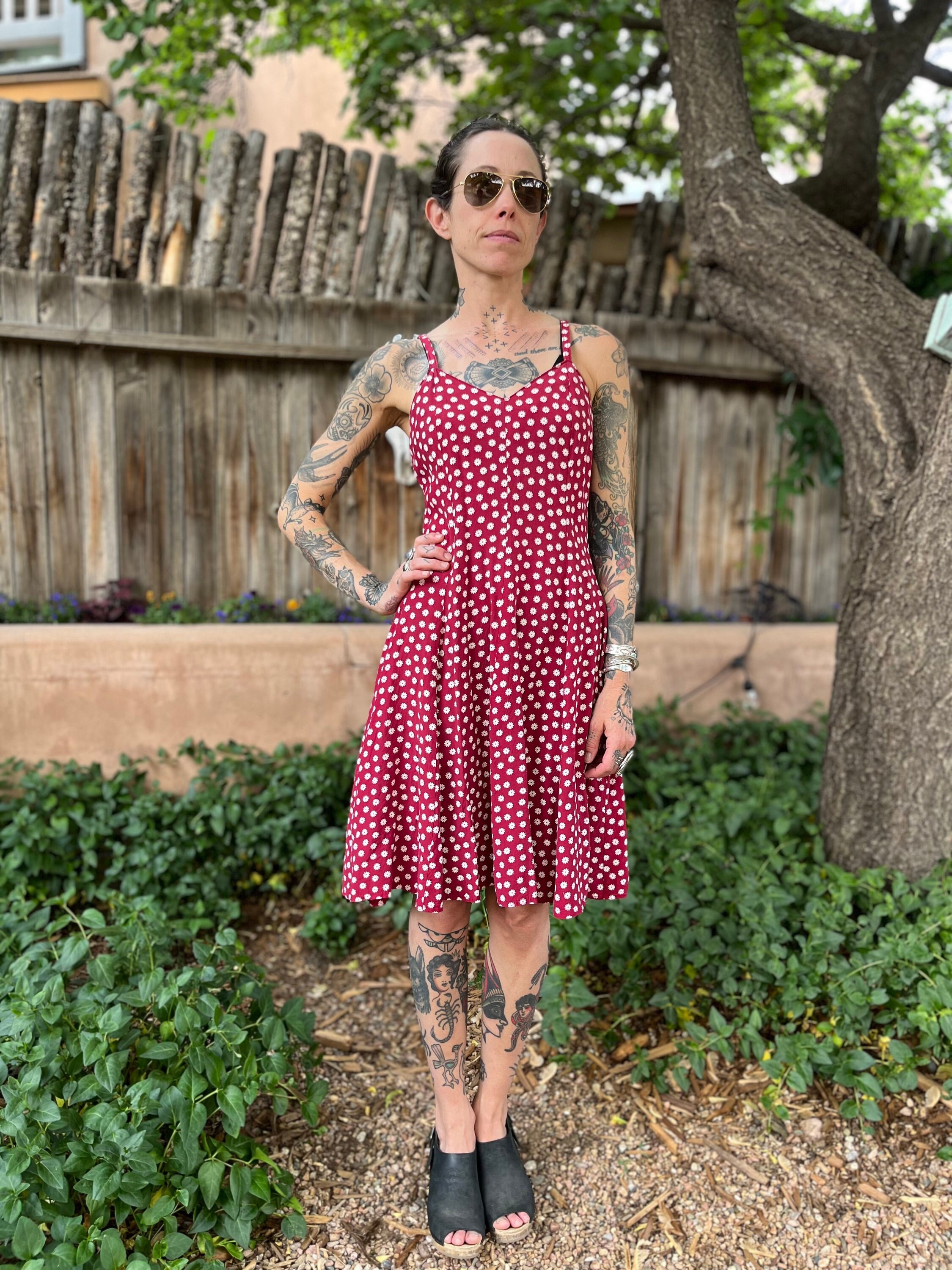 90s spaghetti strap dress Vintage 1990s Floral Retro Summer Dress XS/S Key Features Web Collection: Date Night Dresses Yellow One Shoulder Backless SIZE:XS