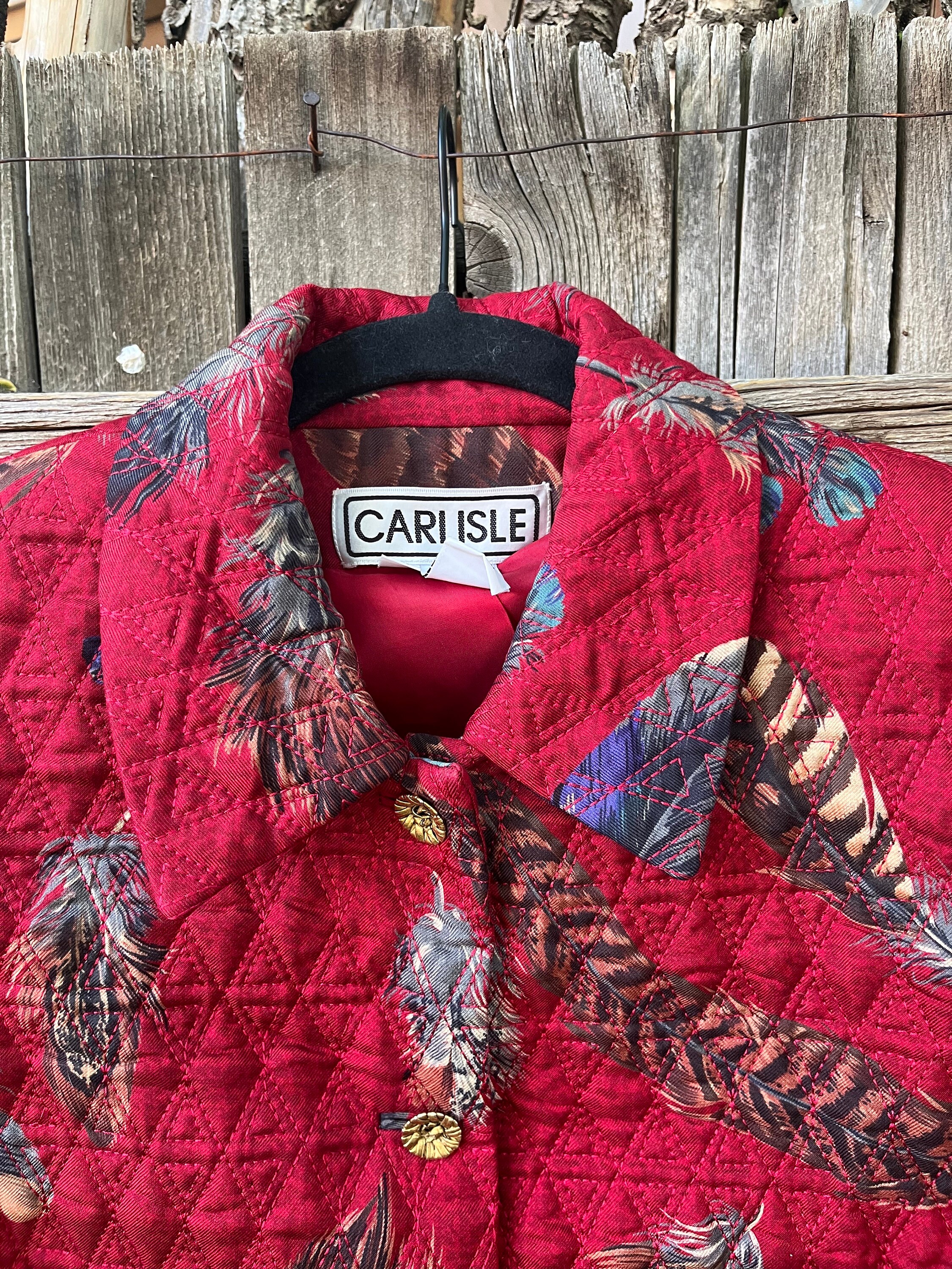 80s Vintage Silk Feather Bolero Jacket | Southwestern Novelty