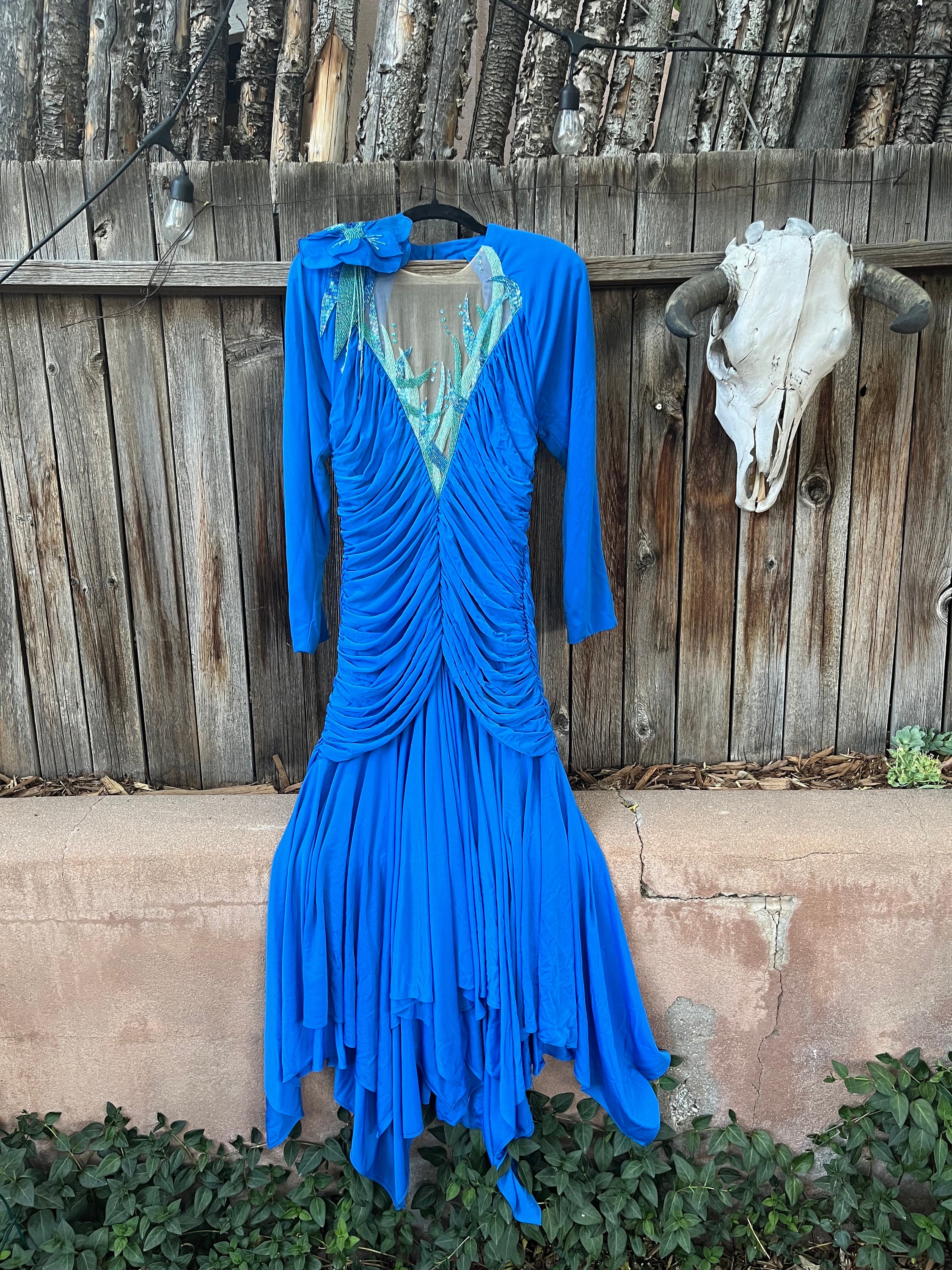 tiered black maxi dress Classically Cool in Vintage 50's Dress Brown comfortable fit Partially lined vestido-noche size:40