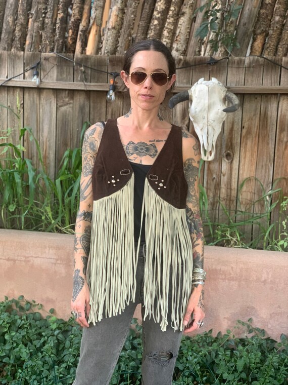 70s ヒッピー ベスト HIPPIE