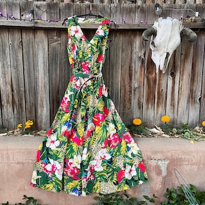 skater dress 90s style Vintage 90s Cutout Skater Dress Est sz S Pink Fairy Grunge Floral Whimsy