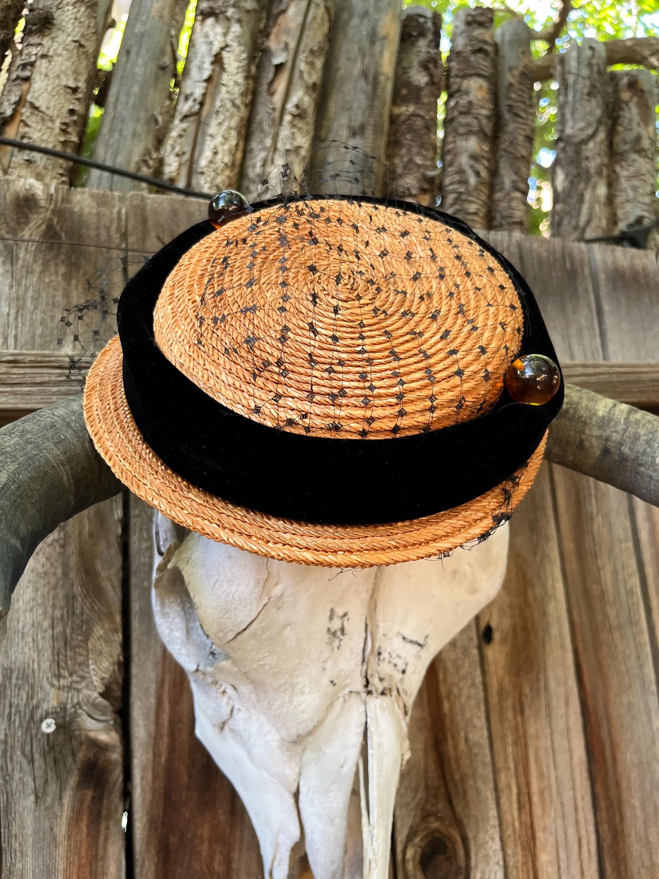 1950s Boater Hat - Etsy