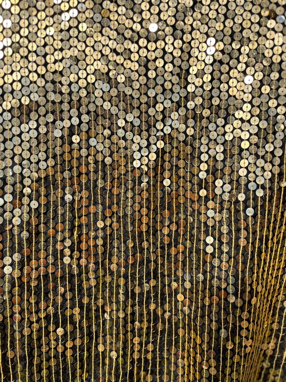 80s Vintage Sequin Bomber Jacket from Silk and Se… - image 2