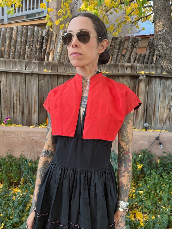 halter dress with jacket Shahi Black halter dress with Bolero jacket XXL