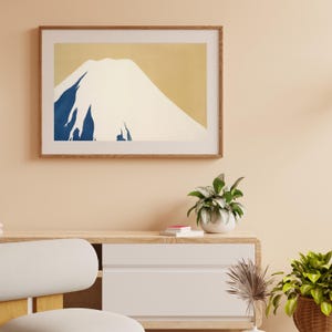 Kamisaka Sekka - Mount Fuji from Momoyogusa