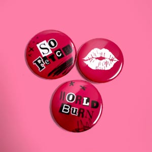 Mean Girls Badge Pack inspired by the West End / Broadway Musical Mean Girls