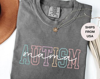 Comfort Colors Autism Mama Shirt, Autism Mom Shirt, Autism Tshirt, Gift For Autism Mom, Autism Awareness Sweatshirt
