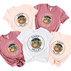 Custom Camp Shirt, Camp Gifts, Custom T-shirt, Custom Shirt, Custom Camp Shirt, Camp Crew Shirt, Camp Custom Shirt, Camping Family Shirt