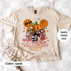 Disney Halloween 2025 Shirt, 2025 Mickey Not So Scary Halloween Party shirt, Disney Halloween Party Shirt, Halloween Family Matching Shirts