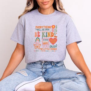 Therapist Shirt, Everything Will Be Okay Shirt, Mentalh Health Matters Shirt, Anxiety Shirt, Motivational Shirt, Butterfly Shirt,Therapy Tee