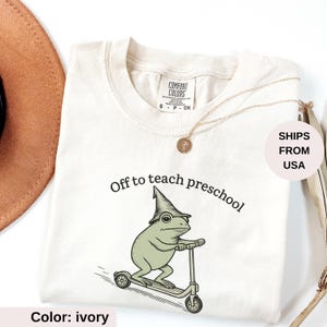 Comfort Colors Teacher Shirt, Pre K Grade Teacher Shirt, Preschool Teacher Shirt, Pre K Teacher Tee, Back to School Shirt, Teacher Tee