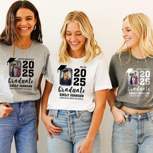 Proud Family Graduation Shirt, Custom Graduate Gift, Graduation Shirts For Family,Graduation Shirt 2025, Personalized Name Graduation Shirt