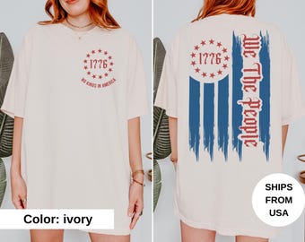 Comfort Colors We The People No Kings In America Shirt, Patriotic Political Tee, American Democracy Shirt, Pro Democracy
