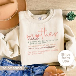 Strong Mother Sweatshirt, Super Women Shirt, Gift For Mother Hoodie, Strong Beautiful Mom Shirt, Mothers Day T-shirt, Mother Tee With Heart