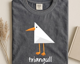 Comfort Colors® Funny Goose Math Teacher T-shirt, Triangull Shirt,  Goose Geometry Graphic Shirt, Teacher Gift, Funny Math Joke Shirt