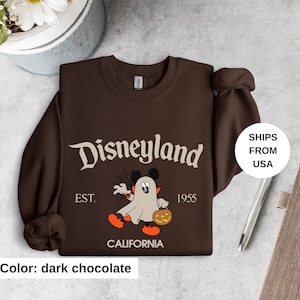 Magical Land Halloween Sweatshirt, Trendy Sweatshirt, Disneyland Sweatshirt, Oversized Sweatshirt, Halloween Sweatshirt