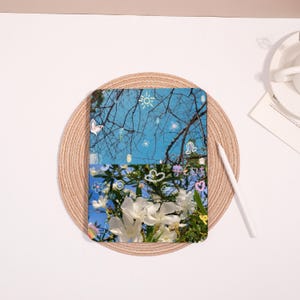 Nature Theme Collage 360 Degree Rotating Support iPad Case for iPad Pro 2024,iPad Mini, iPad Air 4/5/6, iPad 10.2&#39;&#39; 10.9&quot;,Case With Pen Slot