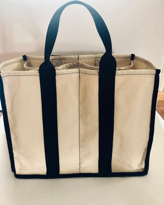 tote bag with dividers