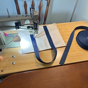 May include: Bag assembly, using a Juki industrial sewing machine.