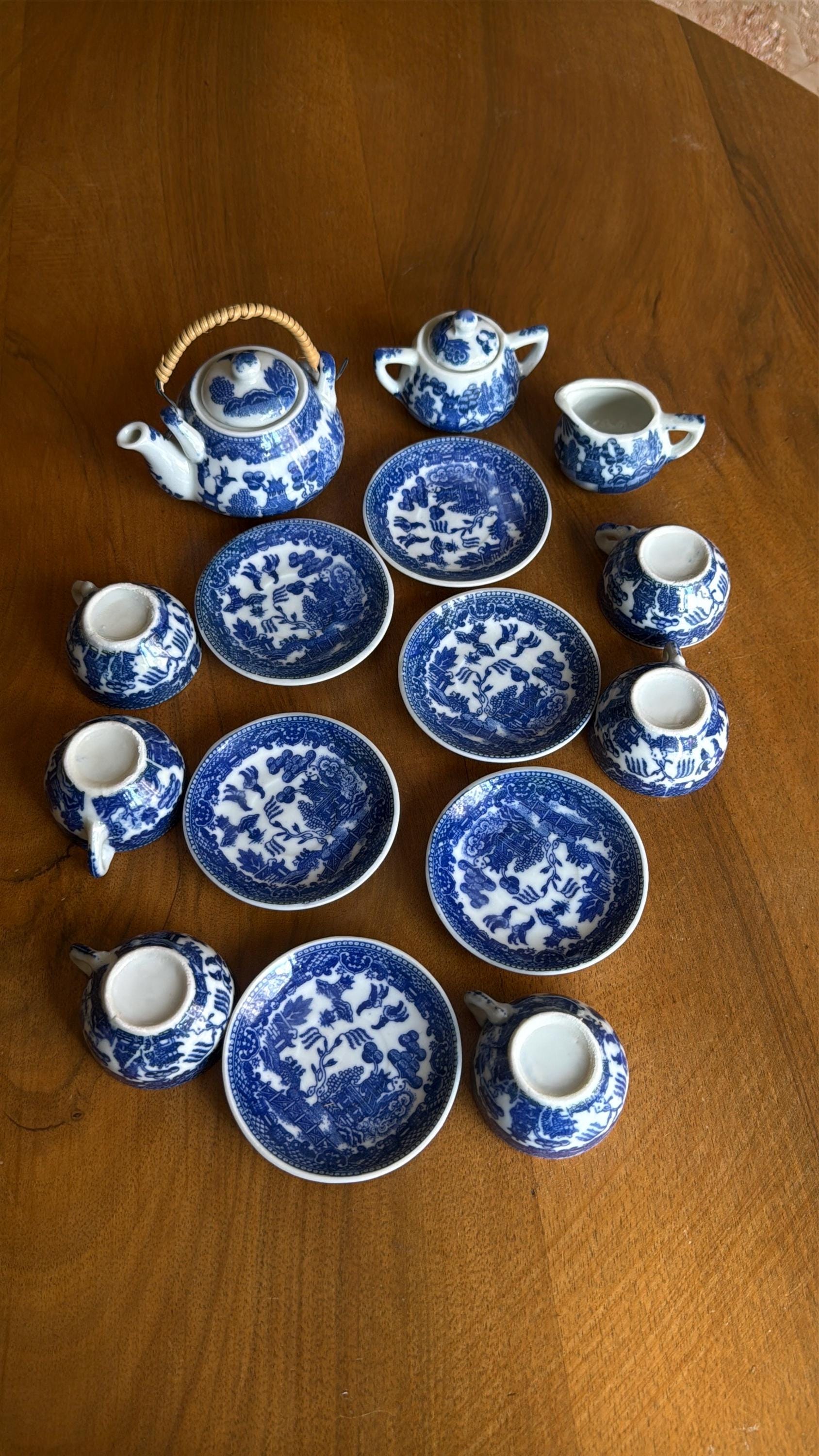 Vintage Doll Tea Set Japan - Etsy