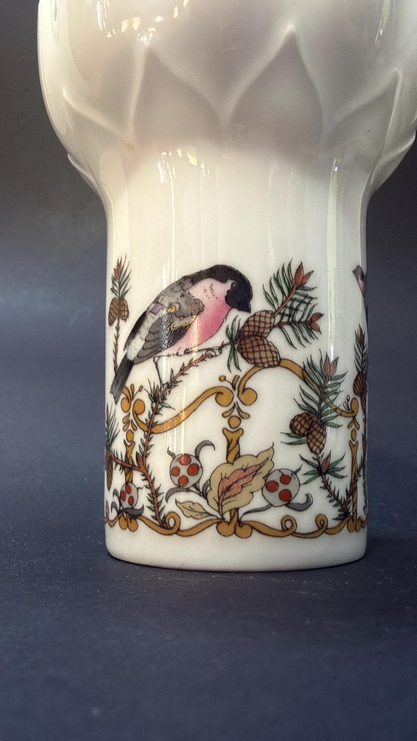 Hutschenreuther Ole Winter December Vase - Etsy