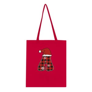 Bolsas de mano navideñas con letras personalizadas, bolsas de mano informales, bolsas de regalo, obsequios para mujeres, bolsas familiares, bolsas de regalo de Navidad, bolsas de regalo de Navidad