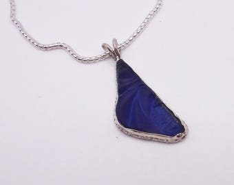 Sea Glass Necklace | Cobalt Blue Sea Glass Necklace |Gift for Her| Beach Glass Gift | Mother's Day Gift