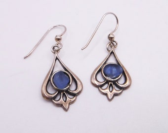 Cornflower Blue Sea Glass Earrings |Sea Glass Earrings |Beach Glass Earrings |Authentic Sea Glass Earrings