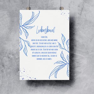 Carta de amor para abuelo, regalo personalizado, el mejor abuelo del mundo, declaración de amor, cumpleaños, regalo de cumpleaños para abuelo, gracias
