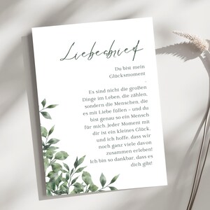 Carta de amor para la mejor amiga, regalo personalizado, mejor amiga, declaración de amor, cumpleaños, regalo de cumpleaños, agradecimiento