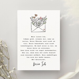 Liebesbrief an mich selbst, Selbstliebe Geschenk, Affirmationen,Selbstwert, Motivation, Achtsamkeit, Persönlichkeitsentwicklung, Dankbarkeit
