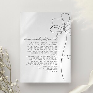 Liebesbrief an mich selbst, Selbstliebe Geschenk, Affirmationen,Selbstwert, Motivation, Achtsamkeit, Persönlichkeitsentwicklung, Dankbarkeit
