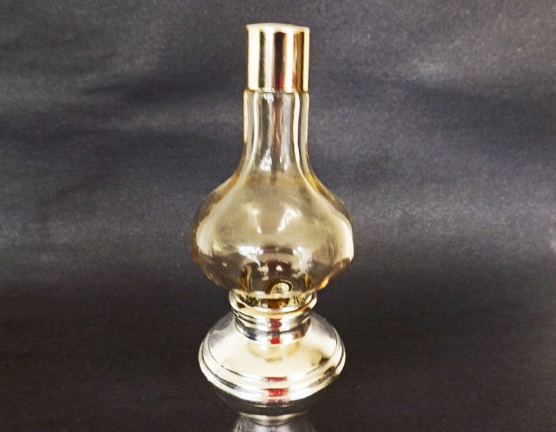 Vintage Perfume Bottle Avon Topaze Cologne Oil Lamp Etsy