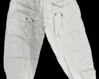 Handgefertigte Baumwollhosen Unisex
