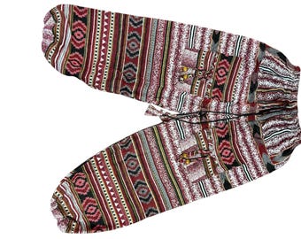 patchwork pants