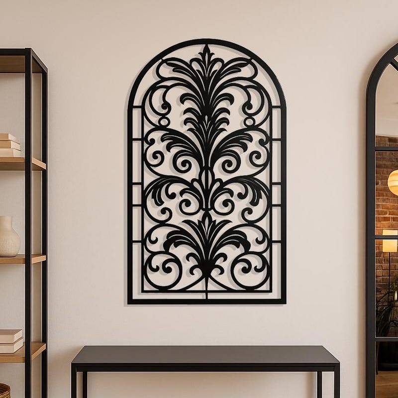 Metal Arch Wall Decor